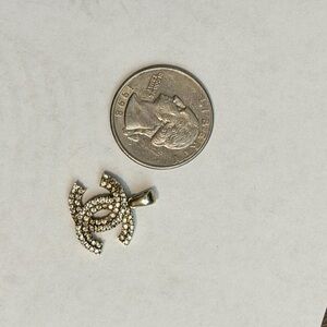 Vintage Gold C Pendant